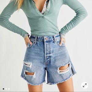 Free People Baggy Tomboy Short